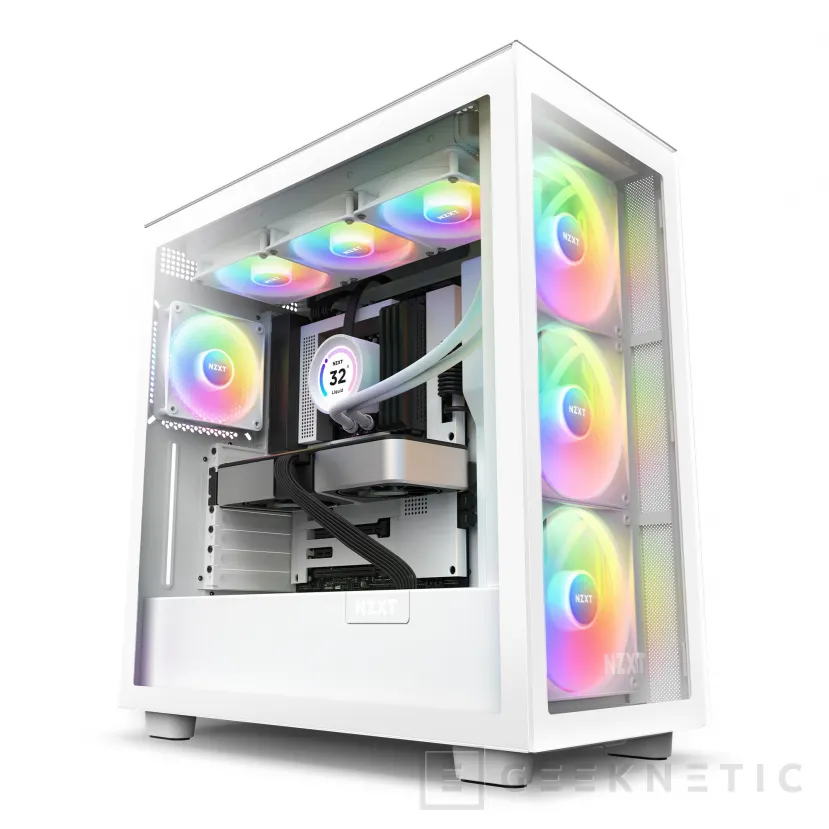 Geeknetic NZXT presenta nuevas refrigeraciones líquidas AIO Kraken Series con pantallas mejoradas e iluminación RGB 4
