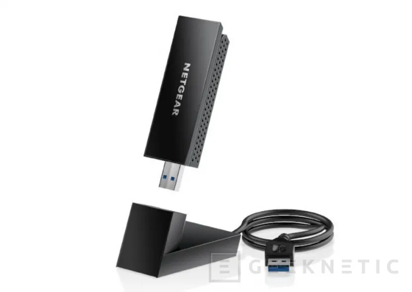 Geeknetic Hasta 3.000 Mbps en la nueva tarjeta WiFi 6E USB Netgear Nighthawk AXE3000 1