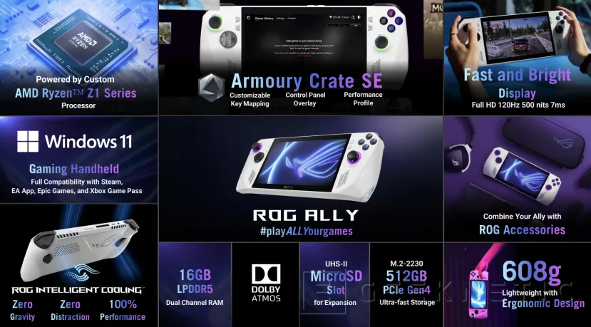 Geeknetic ASUS ROG Ally Preview: Primeras Impresiones y Pruebas con Juegos AAA 6