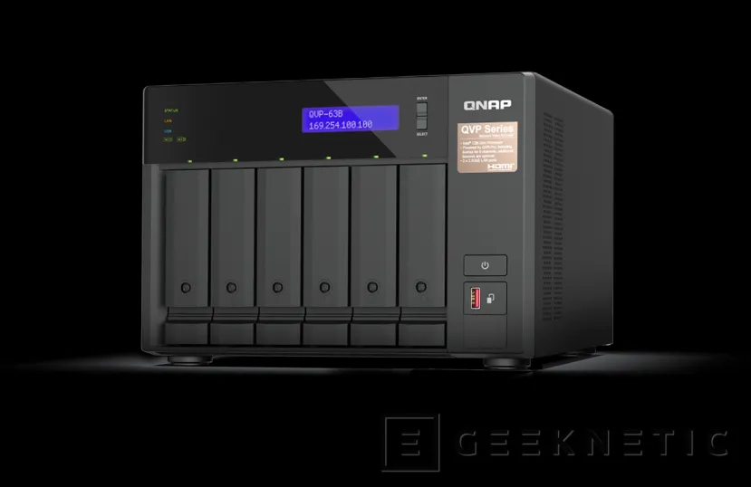 Geeknetic QNAP presenta los servidores de vigilancia en red QVP-85B y QVP-63B con hasta Intel Core i5 y 8 bahías para discos 3