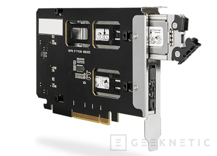 Geeknetic Icy Dock lanza una tarjeta para instalar dos unidades SSD M.2. de forma externa 1