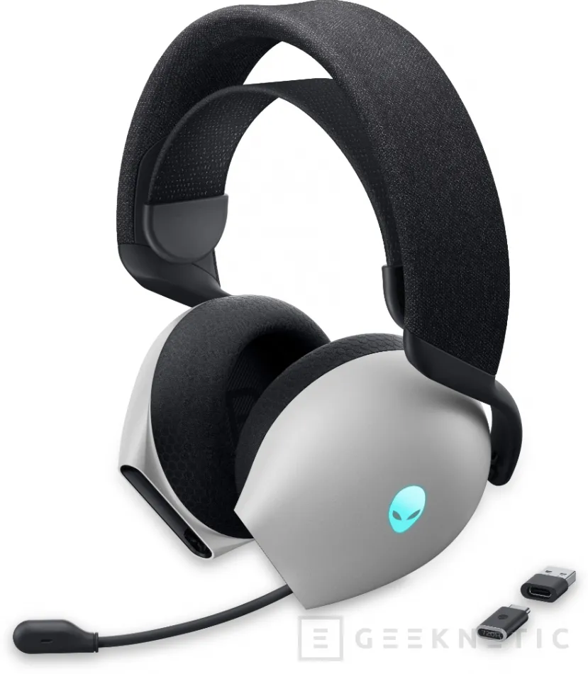 Geeknetic Dell lanza sus auriculares gaming inalámbricos Alienware AW720H 1