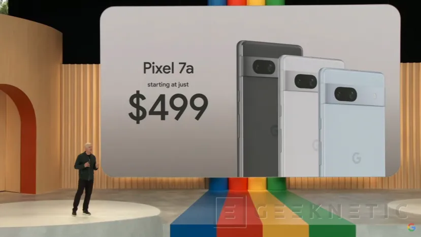 Geeknetic El Google Pixel 7a se lanza oficialmente a un precio de 499 dólares 1
