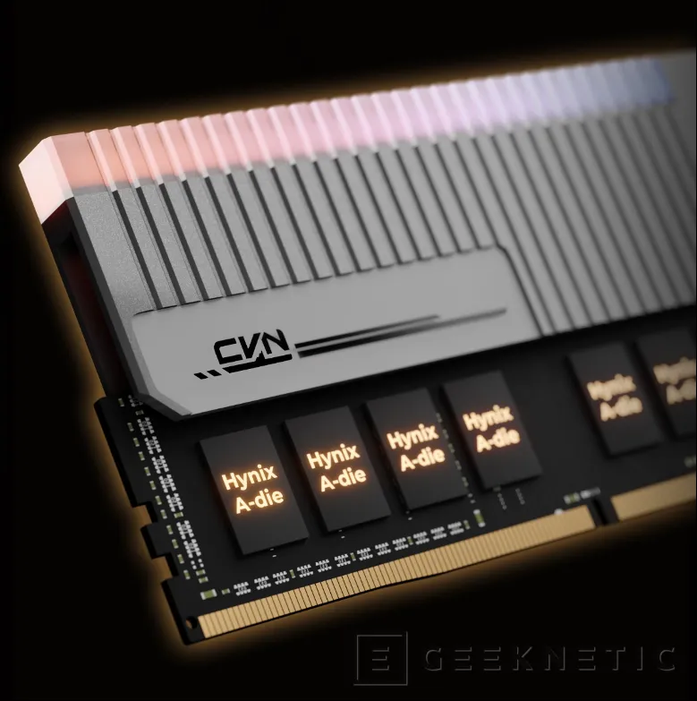 Geeknetic Nuevas memorias COLORFUL CVN ICICLE DDR5 a 6.600 MHz diseñadas para overclocking y jugadores 3