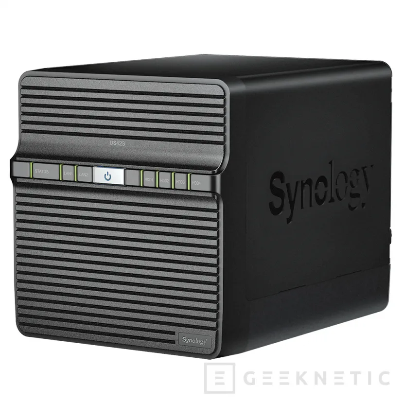 Geeknetic Synology presenta el NAS DS423 con 4 bahías de hasta 72 TB y doble puerto RJ45 1