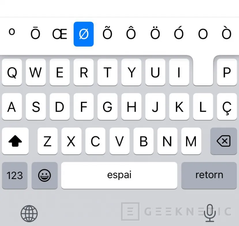 Geeknetic Símbolo diámetro ø y Ø: cómo escribirlo con el teclado 3