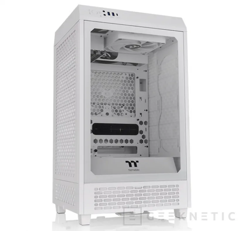Geeknetic La Caja Mini-ITX Thermaltake The Tower 200 soporta radiadores de 280 mm y hasta una RTX 4090 3