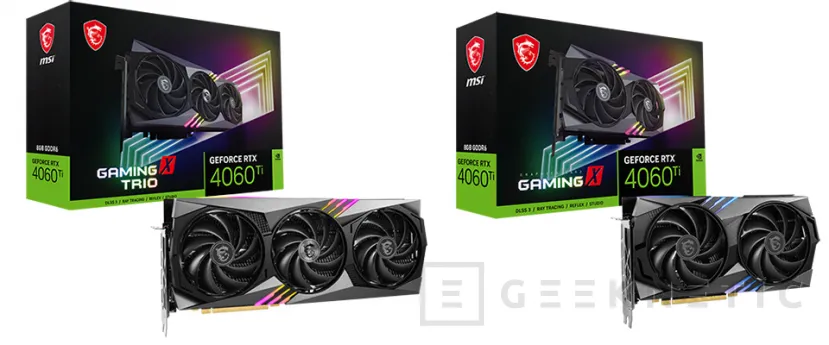Geeknetic MSI presenta las GeForce RTX 4060 Ti de las series GAMING y VENTUS con 2 y 3 ventiladores 2