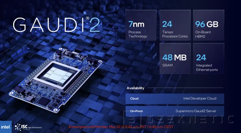 Geeknetic Intel nos muestra Gaudi 2 corriendo modelos lingüísticos similares a GPT en tiempo real 1