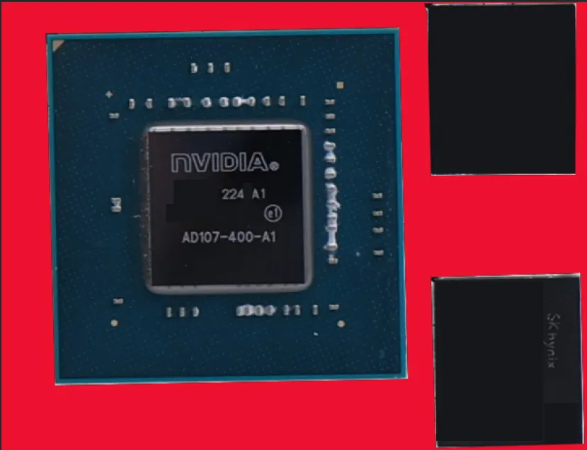 Geeknetic Filtrada la imagen de la GPU AD107-400 que incluirá la NVIDIA RTX 4060 1