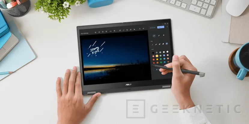 Geeknetic ASUS presenta el Chromebook CM34 Flip, con un AMD Ryzen 5 7520C, pantalla de 14&quot; táctil y bisagra 360 1