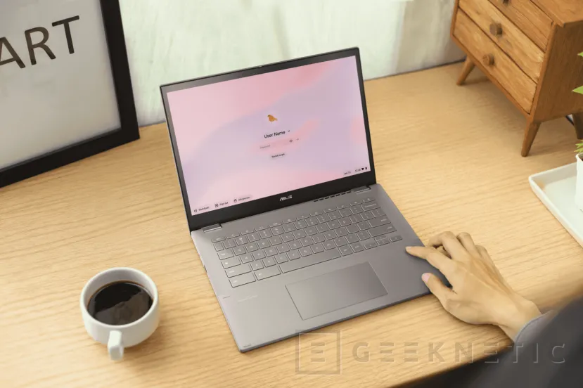 Geeknetic ASUS presenta el Chromebook CM34 Flip, con un AMD Ryzen 5 7520C, pantalla de 14&quot; táctil y bisagra 360 2