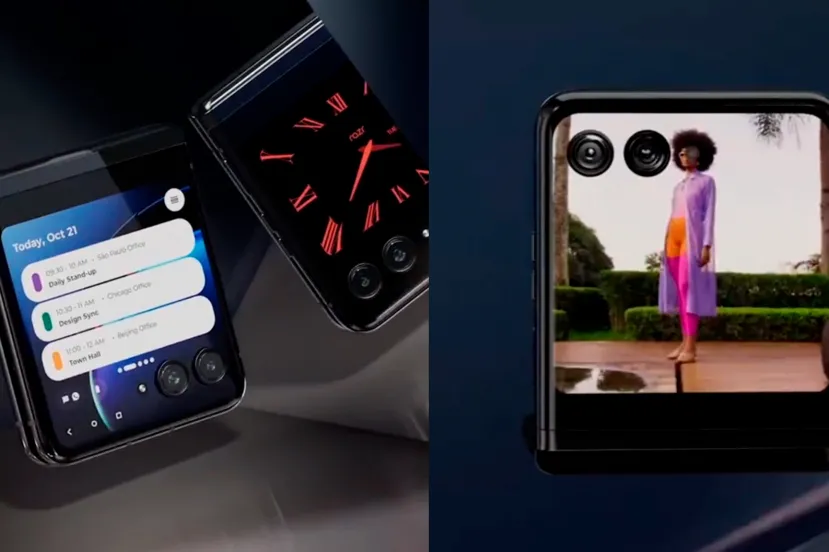 Geeknetic Filtrado un vídeo que muestra al completo el nuevo Motorola Razr 40 Ultra 2