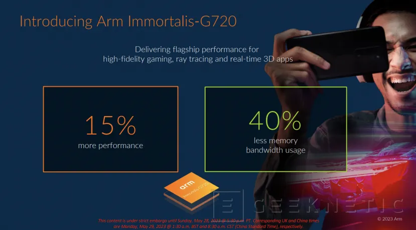 Geeknetic Immortalis-G720: Así Consigue la 5ª Generación de GPUs de ARM multiplicar su Eficiencia y Rendimiento 12