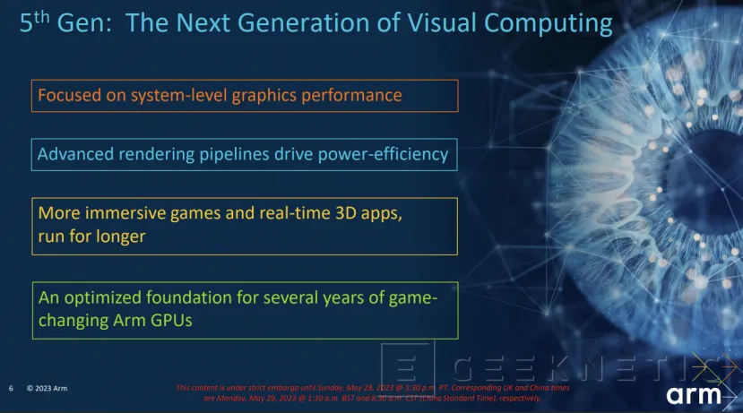 Geeknetic Immortalis-G720: Así Consigue la 5ª Generación de GPUs de ARM multiplicar su Eficiencia y Rendimiento 5