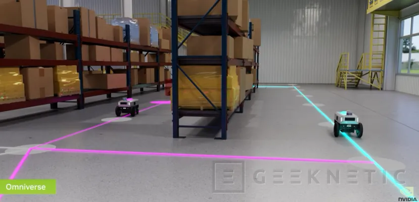 Geeknetic NVIDIA Isaac AMR dará vida a una nueva generación de robots autónomos 2