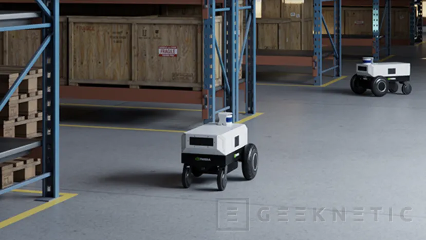 Geeknetic NVIDIA Isaac AMR dará vida a una nueva generación de robots autónomos 3