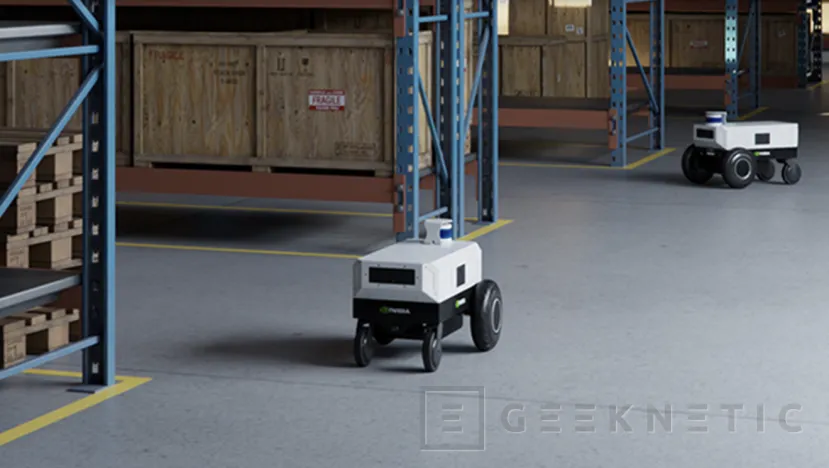 Geeknetic NVIDIA Isaac AMR will bring to life a new generation of autonomous robots 3