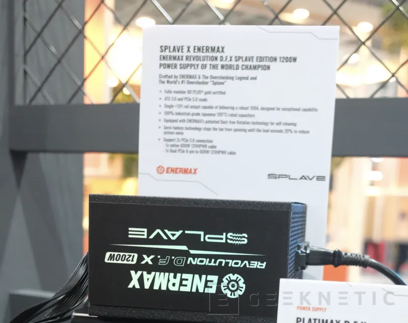 Geeknetic Enermax nos muestra sus nuevas fuentes de alimentación y su tecnología de autolimpieza D.F.X. 3