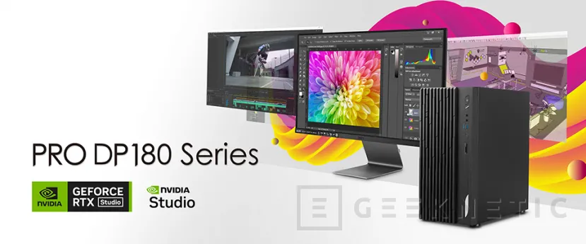 Geeknetic Nuevo equipo de escritorio MSI PRO DP180 para creadores de contenido certificado con NVIDIA Studio 1