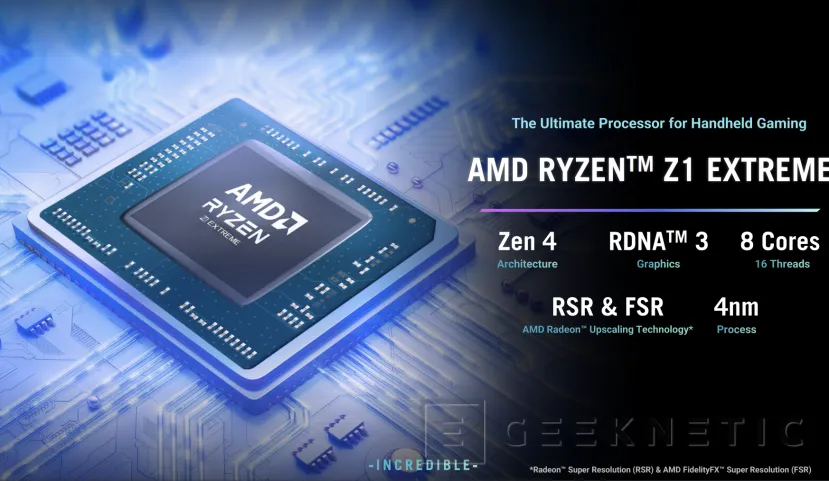 Geeknetic Los AMD Ryzen Z1 tienen un TDP más bajo y vienen sin el módulo Ryzen AI respecto a los AMD 7040U 1