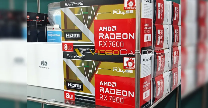 Geeknetic Aparecen varias AMD Radeon RX 7600 en una tienda en China 1