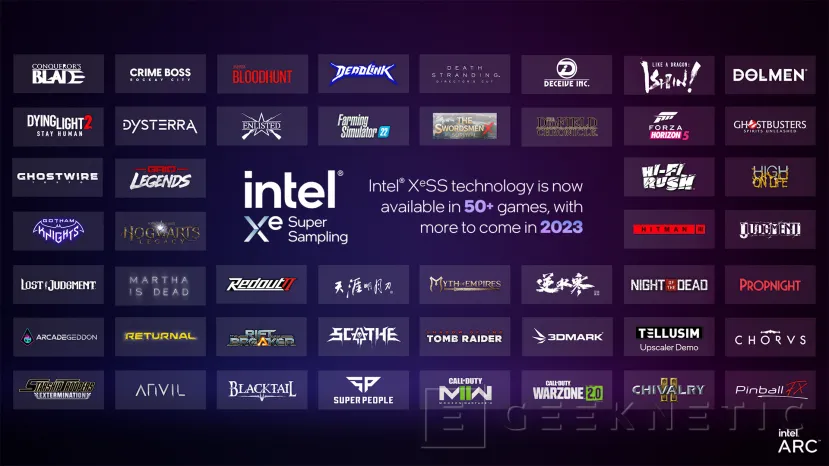Geeknetic Intel XeSS ya está disponible en más de 50 juegos 1