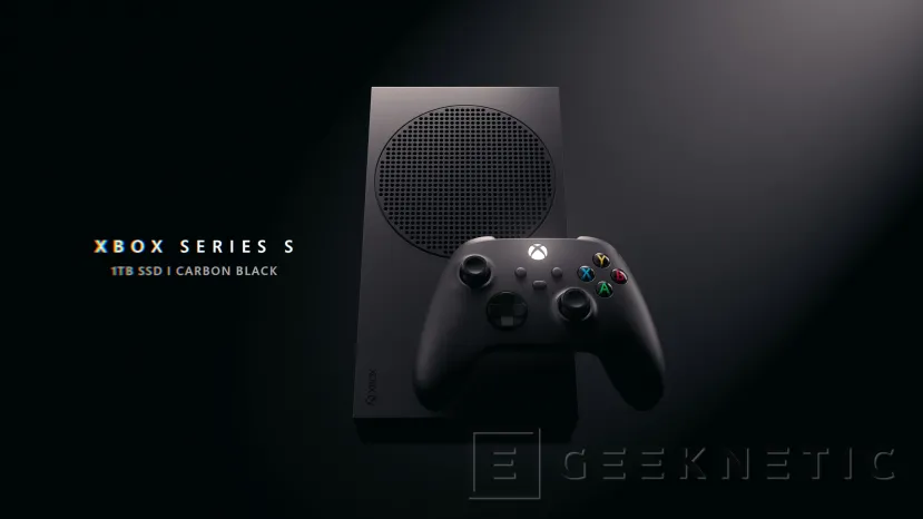 Geeknetic La Xbox Series S Carbon Black llega en color negro y con 1TB de almacenamiento interno 1