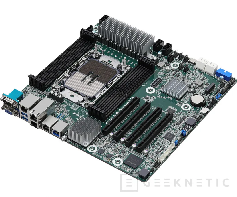 Geeknetic ASRock Rack lanza la primera placa base Deep Micro ATX con chipset W790 2