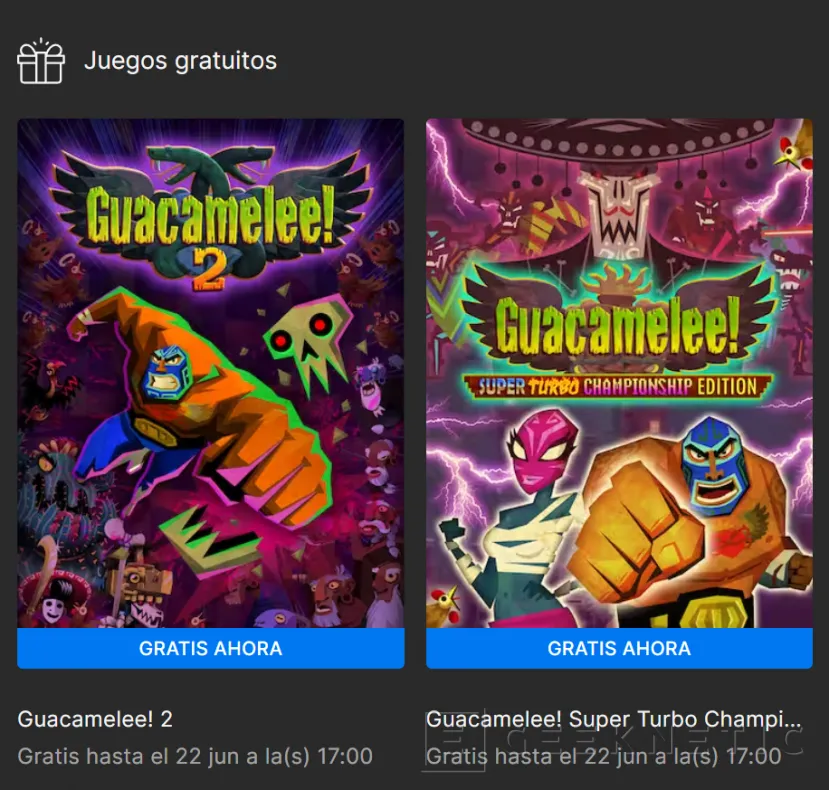 Geeknetic Llévate gratis esta semana Guacamelee! y Guacamelee! 2 en la Epic Games Store 1