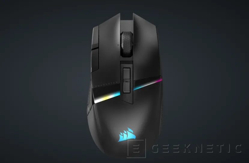 Geeknetic CORSAIR lanza el nuevo ratón para MMO DARKSTAR WIRELESS RGB con 15 botones programables 1