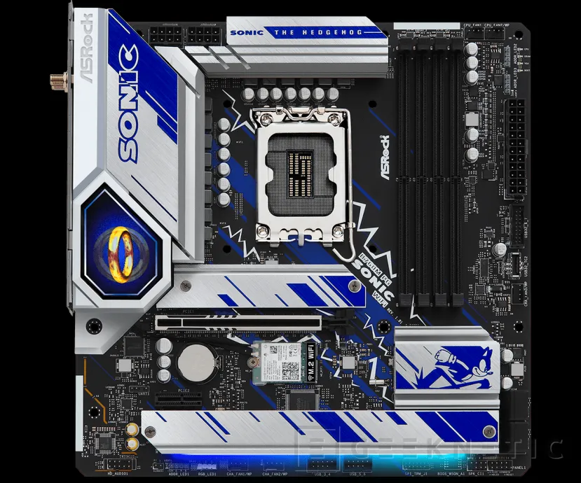 Geeknetic ASRock añade compatibilidad para los Intel Raptor Lake Refresh en su placa B760 de Sonic 3
