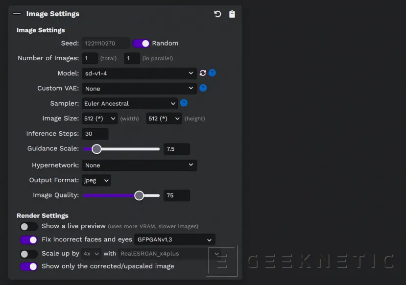 Geeknetic Cómo usar Stable Diffusion en tu ordenador 9