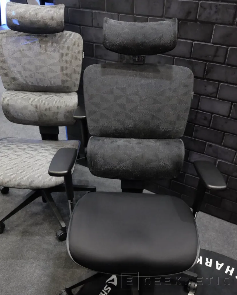 Geeknetic Nuevas sillas Sharkoon OfficePal C30 con diseño de rejilla textil 2
