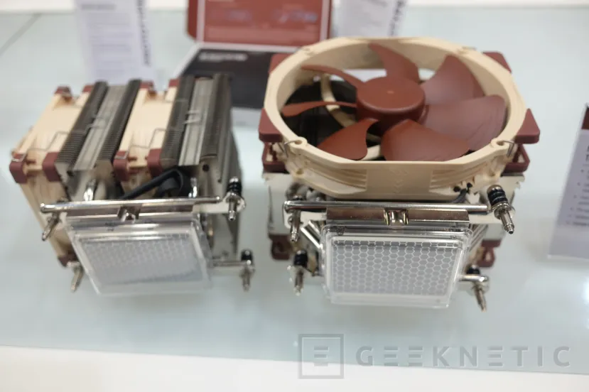 Geeknetic Noctua muestra dos prototipos de disipadores para procesadores AMD Threadripper e Intel Xeon 1
