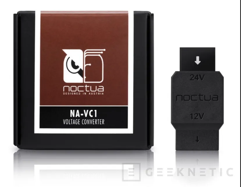 Geeknetic Noctua NA-VC1, un conversor para utilizar ventiladores de 12V en instalaciones de 24V 2