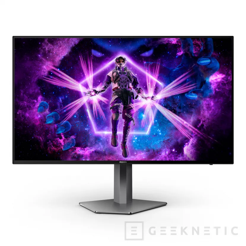 Geeknetic Nuevo monitor AOC AGON PRO con panel OLED de 26,5 pulgadas, 240 Hz y 0,03 ms de respuesta 2