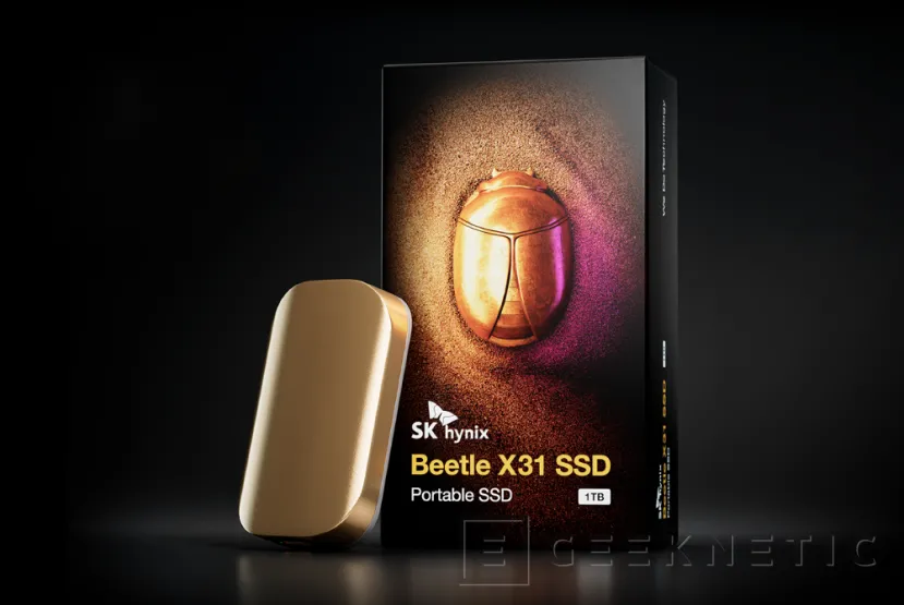 Geeknetic SK Hynix lanza su primera unidad SSD externa Beetle X31 con velocidades de 1.000 MB/s 1