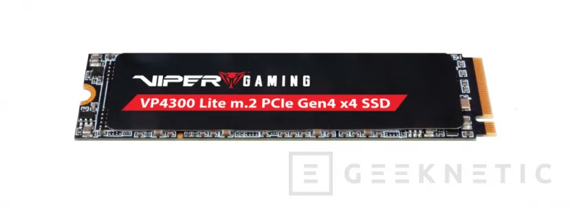 Geeknetic Patriot presenta su SSD Viper VP4300 Lite compatible con PC y PS5 con hasta 7.400 MB/s de lectura 3