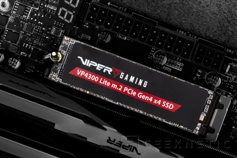 Geeknetic Patriot presenta su SSD Viper VP4300 Lite compatible con PC y PS5 con hasta 7.400 MB/s de lectura 1