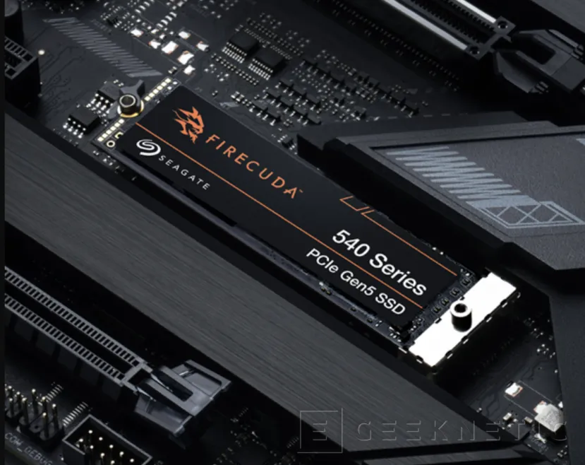 Geeknetic Hasta 10 GB/s de lectura y escritura en los SSD Seagate Firecuda 540 con PCIe 5.0 2