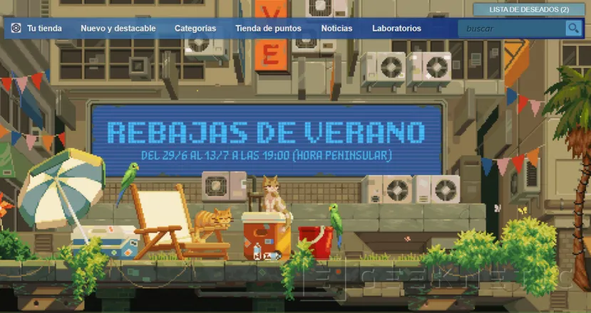 Geeknetic Llegan las rebajas de verano de Steam que dejan la Steam Deck desde los 377,10 euros 1