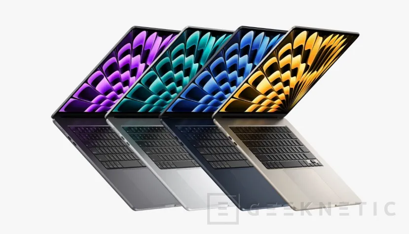 Geeknetic Apple lanza el nuevo Macbook Air de 15 pulgadas con procesador M2 y 18 horas de batería 1
