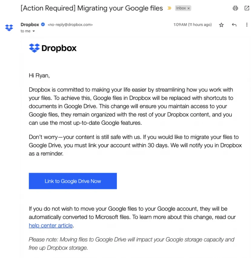 Geeknetic Dropbox abandona el soporte para archivos de Google Docs y los convertirá a Microsoft Office 1