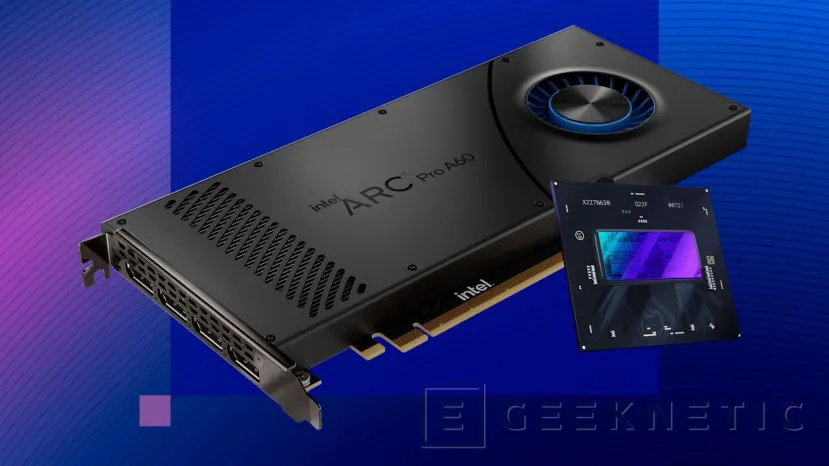 Geeknetic Intel anuncia sus nuevas Arc Pro A60 y A60M para entornos profesionales 1