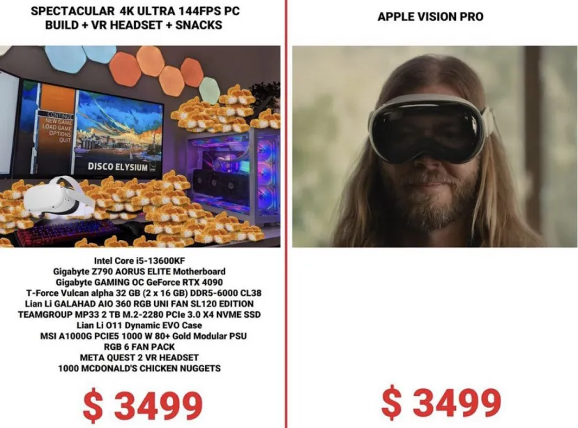 Geeknetic Recopilación de los mejores memes de las Apple Vision Pro 7