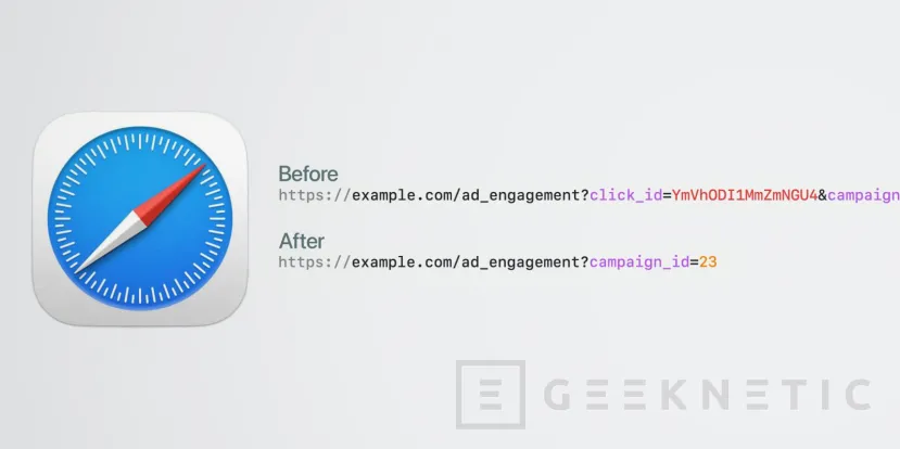 Geeknetic iOS 17 elimina parámetros de tracking de los links a los que hacemos click 1