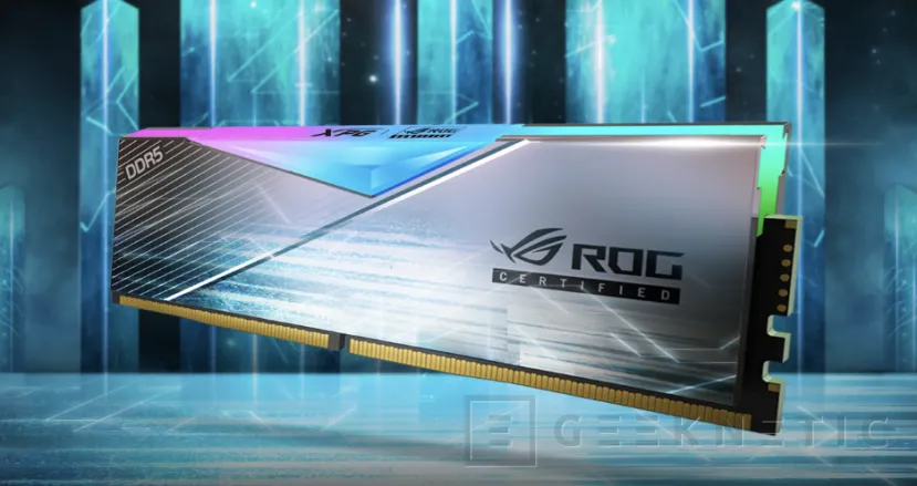 Geeknetic Las nuevas RAM DDR5 ADATA XPG Lancer RGB ROG Certified alcanzan los 6.800 MHz en placas ASUS 1