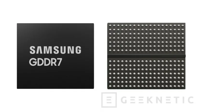 Geeknetic Samsung completa el diseño de su memoria GDDR7 a 32 Gbps y un 20% más eficiente energéticamente 1