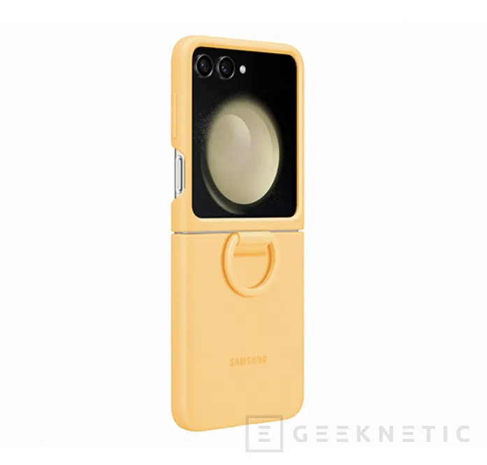 Geeknetic Se filtran nuevas fotos de los Samsung Galaxy Z Flip5 y Fold 5 con sus fundas 3